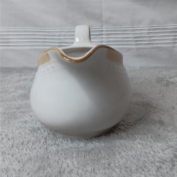 Johann Haviland Crowning Fashion Golden Band Vintage Gravy Boat with Underplate - Picture 11 of 12